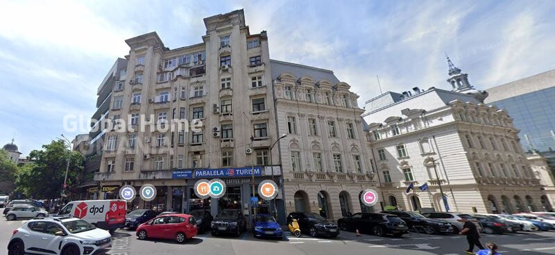 Universitate, Calea Victoriei, spatiu comercial 260 mp - stradal, vitrina 7ml,