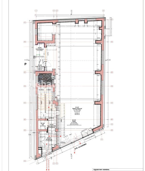 Universitate, Calea Victoriei, spatiu comercial 260 mp - stradal, vitrina 7ml,